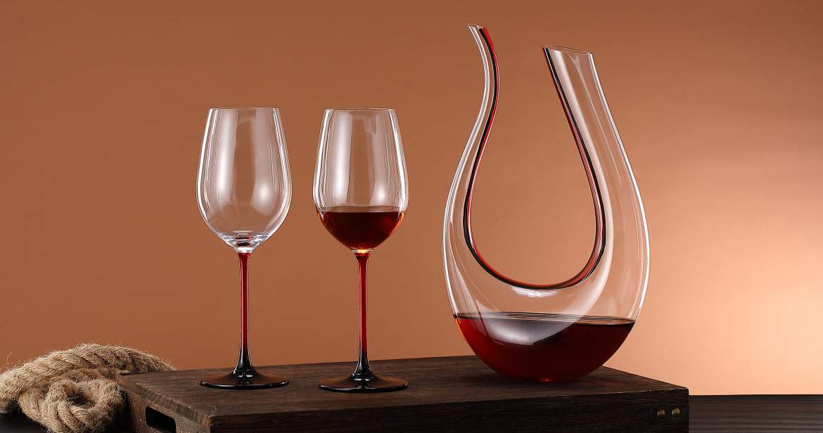 Wine Glasses and Decanters