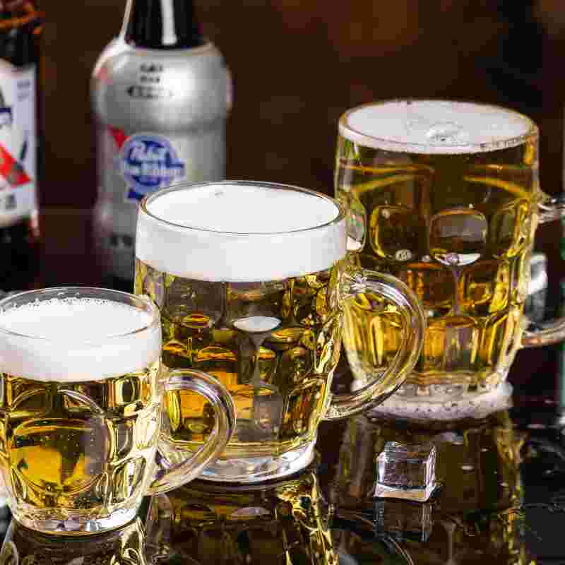 beer mug glass price