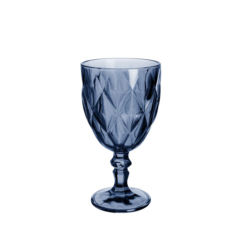 vintage colored glass goblets wholesale