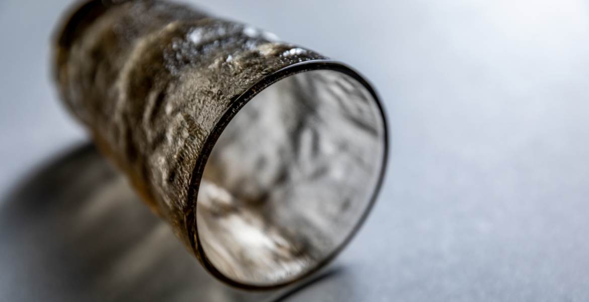 glass tumbler