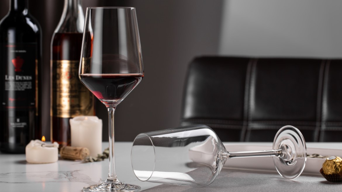 Cabernet Sauvignon red wine glass