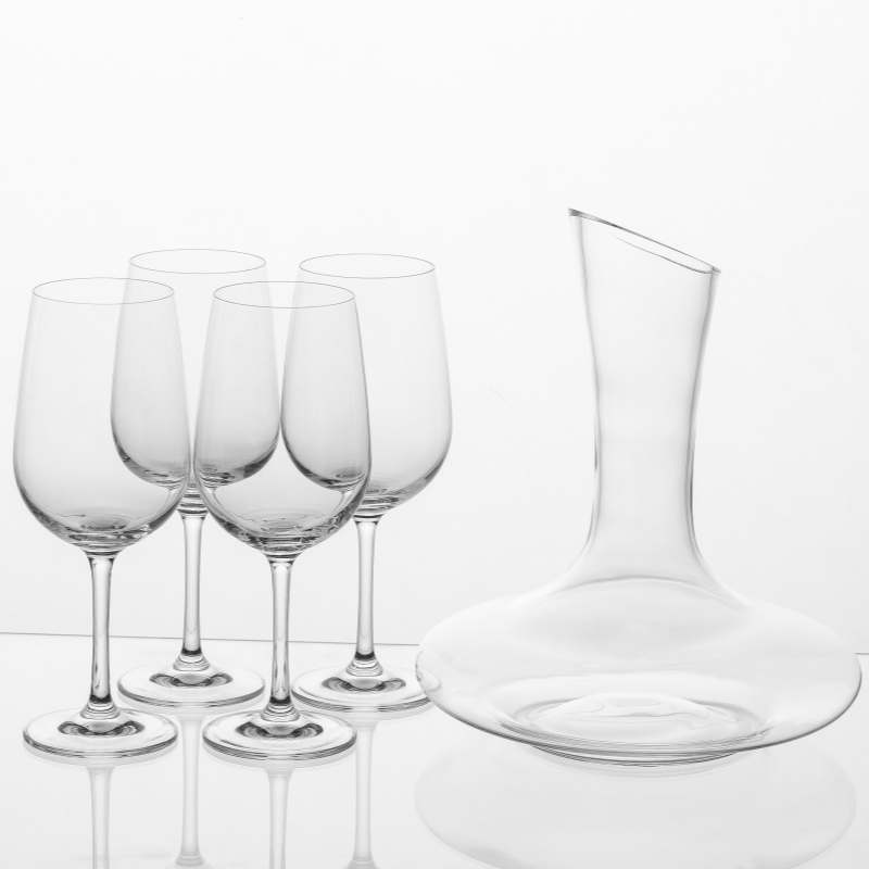 crystal decanter set