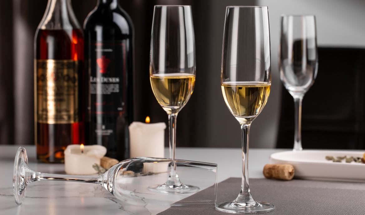Premium Champagne Glasses