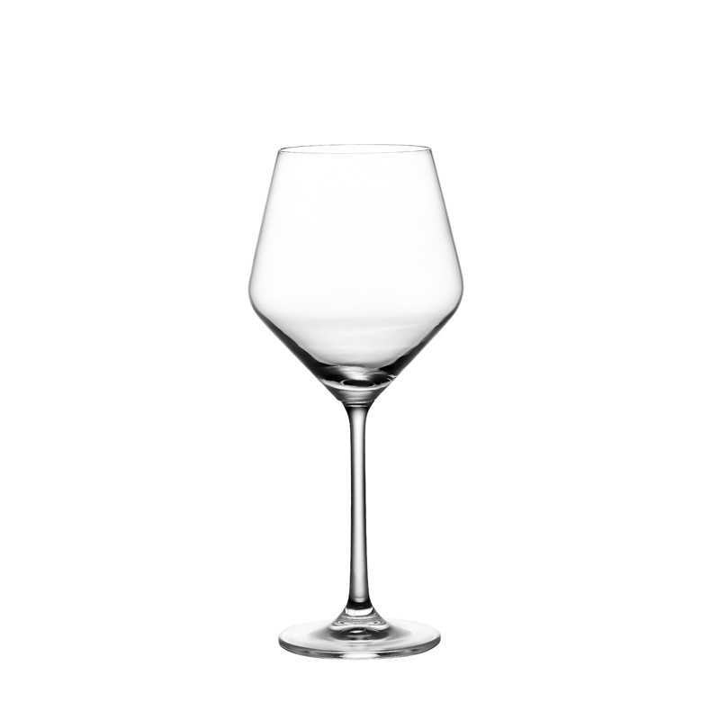 crystal red wine glasses set