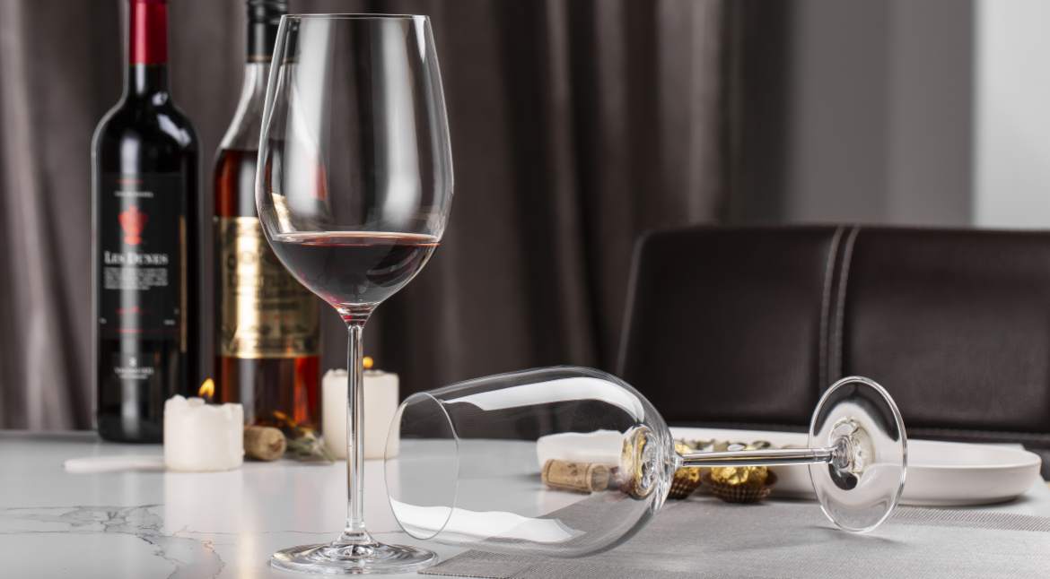 Bordeaux wine glasses