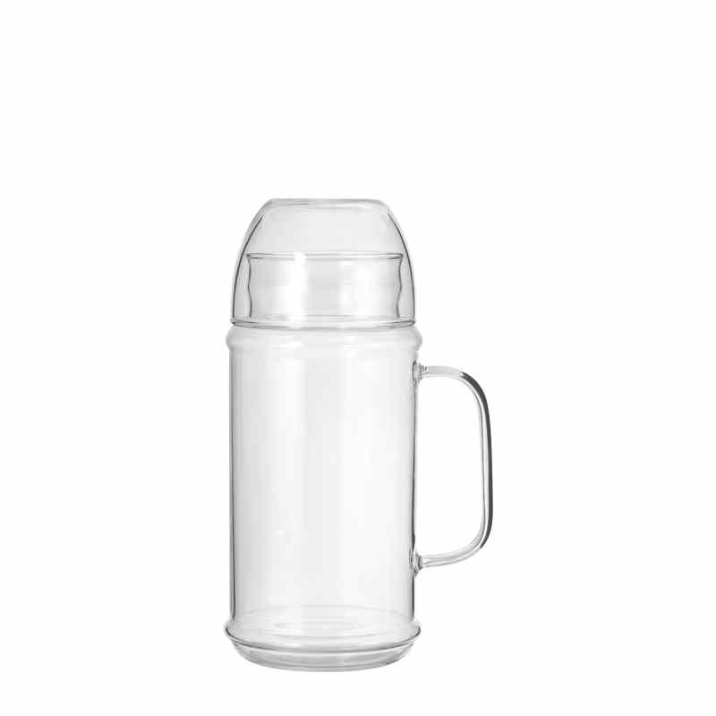 glass water bottle
