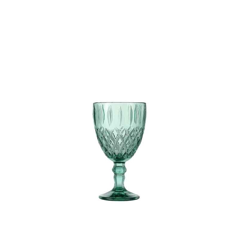 Vintage glass goblet