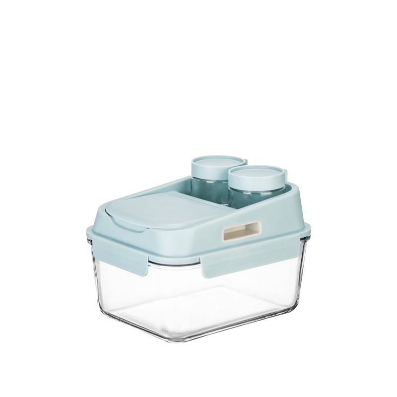 glass food storage container set
