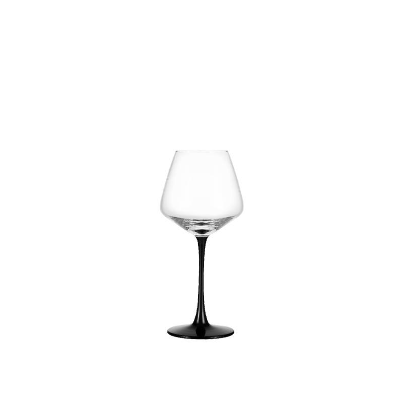 Soda lime glass wine goblets