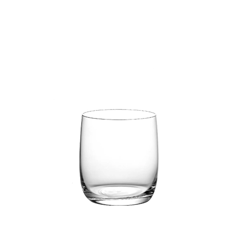 clear crystal tumbler