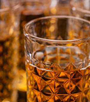 clear glass tumbler 278ml