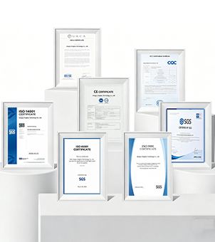 Schematic diagram of Xinghuo Glass Qualification Certificate A diagram of Xinghuo Glass Company's certificates; relevant qualification certificates can be provided upon request