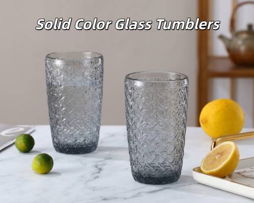 Solid Color Glass Tumblers: The Perfect Choice for Modern Retail Gift Box Sets
