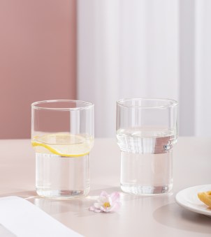 High‑borosilicate glass High‑borosilicate glass