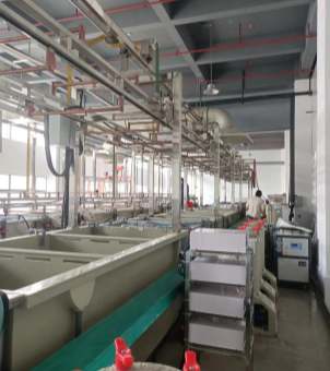 Glass electroplating processing